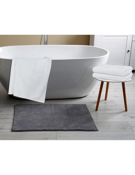 Paquete de 24 Toallas de Baño Blancas TOALLA 55.88x111.76 cm Paquete de 24 Toallas de Baño Blancas TOALLA 55.88x111.76 cm