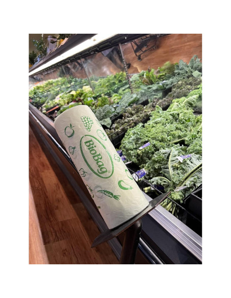 BioBag 100% Compostable 28x43 cm 2000 Bolsas para Abarrotes BioBag 100% Compostable 28x43 cm 2000 Bolsas para Abarrotes