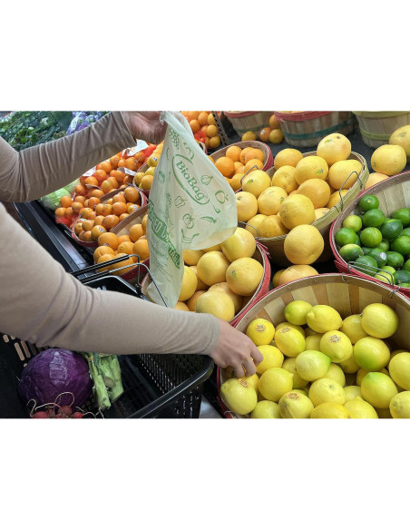 BioBag 100% Compostable 28x43 cm 2000 Bolsas para Abarrotes BioBag 100% Compostable 28x43 cm 2000 Bolsas para Abarrotes