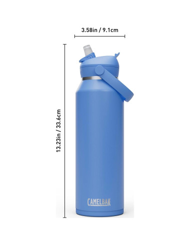 Botella de Agua Aislada CamelBak Thrive 1.22L Acero Inoxidable Azul