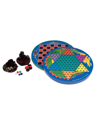 Juego de Damas Chinas de Estaño Schylling 31.75x32.39cm