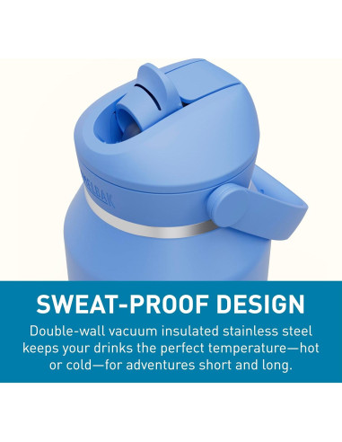 Botella de Agua Aislada CamelBak Thrive 1.22L Acero Inoxidable Azul