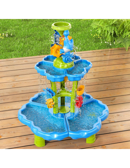 Mesa de Agua 3 en 1 WATUDOU para Niños 3 a 8 Años Mesa de Agua 3 en 1 WATUDOU para Niños 3 a 8 Años
