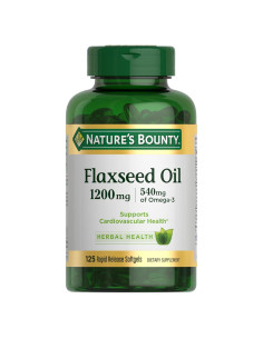 Semilla de Lino Omega 3 Nature's Bounty 1200mg 125 Cápsulas