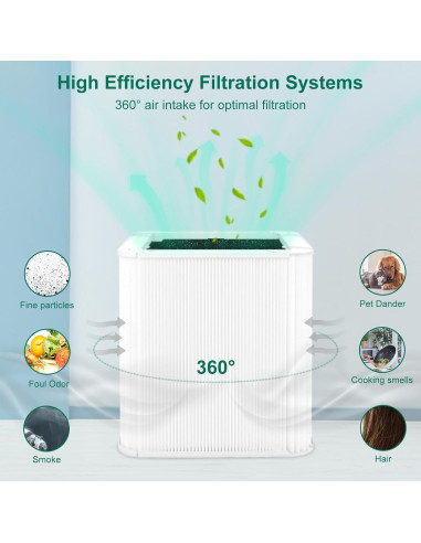 Filtro de Reemplazo 211+ NXBHG con Carbón Activado - 2 Pack