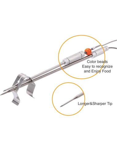 Sonda de Reemplazo CLORY TP08S para Termómetros ThermoPro