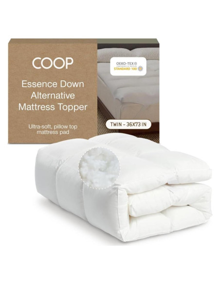 Cubierta de Colchón Individual Coop Home Goods Esencia 5.08 cm