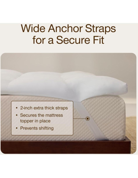 Cubierta de Colchón Individual Coop Home Goods Esencia 5.08 cm