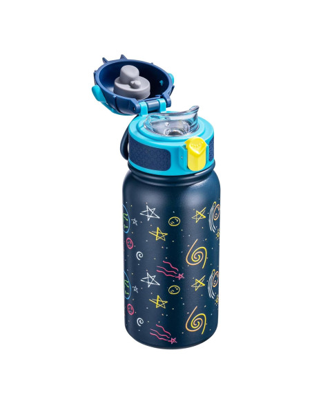 Botella de Agua Oldley 12oz Acero Inoxidable Niños Cielo Marino Botella de Agua Oldley 12oz Acero Inoxidable Niños Cielo Marino