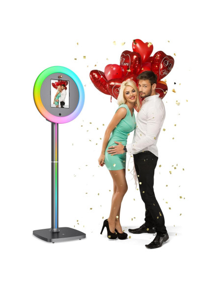 Cabina de Fotos Portátil iHorse Racing con Luz RGB 55.88 cm Cabina de Fotos Portátil iHorse Racing con Luz RGB 55.88 cm