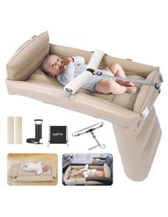 Cama de avión inflable para niños PAHTTO - 50 kg - Viaje