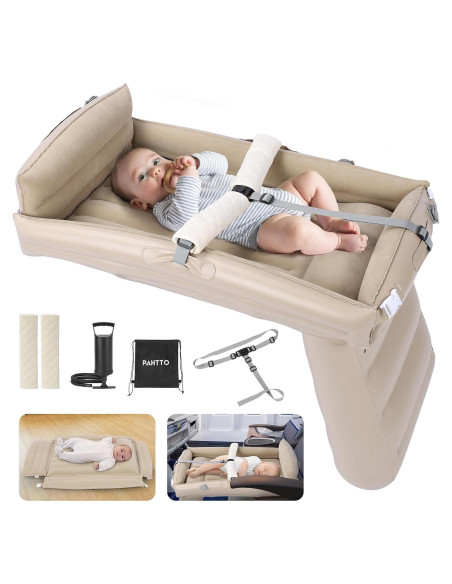 Cama de avión inflable para niños PAHTTO - 50 kg - Viaje Cama de avión inflable para niños PAHTTO - 50 kg - Viaje