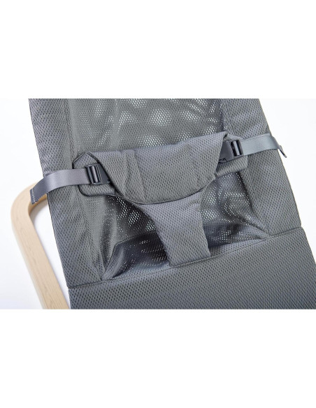 Mecedora Plegable Giggle Bounce Deluxe Gris Pizarra 0-6 meses Mecedora Plegable Giggle Bounce Deluxe Gris Pizarra 0-6 meses