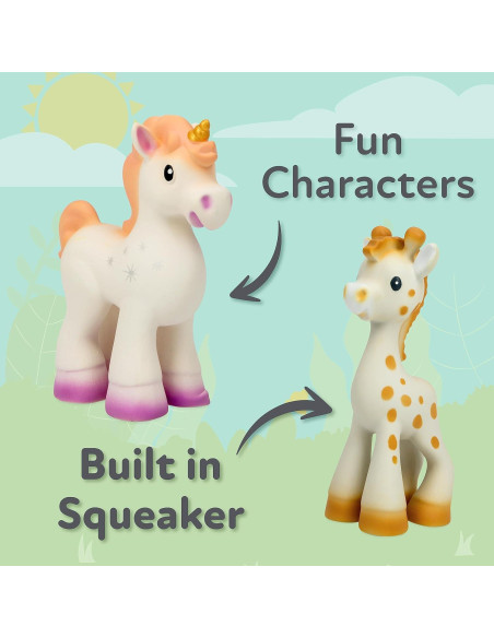 Mordedor de Goma Natural Nuby Jackie la Jirafa 3+ Meses Mordedor de Goma Natural Nuby Jackie la Jirafa 3+ Meses