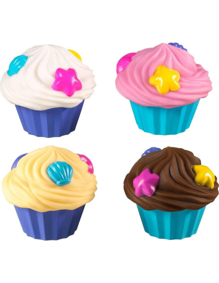 Juego de Té y Cupcake Munchkin para Baño 5 Piezas Juego de Té y Cupcake Munchkin para Baño 5 Piezas