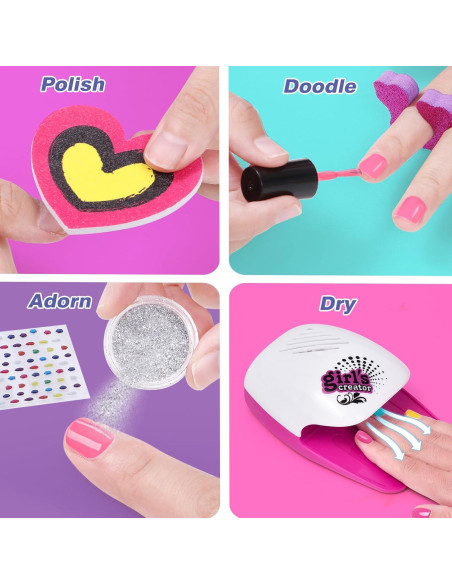 Kit de Spa para Niñas Golray - Baño de Pies y Manicura Kit de Spa para Niñas Golray - Baño de Pies y Manicura