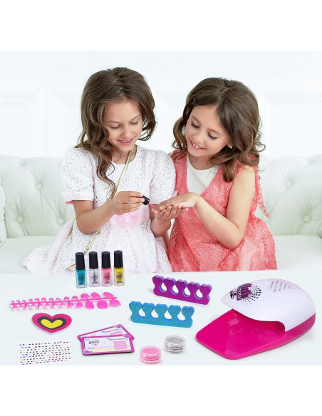 Kit de Spa para Niñas Golray - Baño de Pies y Manicura Kit de Spa para Niñas Golray - Baño de Pies y Manicura