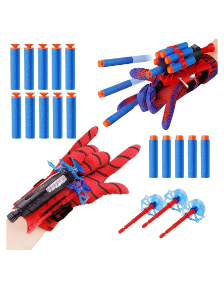Lanzadores de Telaraña YUETIANE para Niños - Set de 2 Lanzadores de Telaraña YUETIANE para Niños - Set de 2