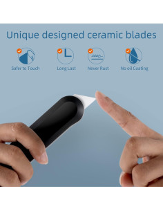 Cortador de Caja Steelite Auto-retractable Cerámico con Cuchilla Extra 2