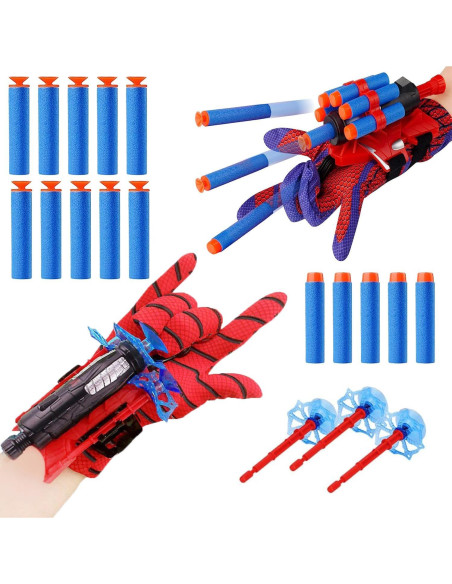 Lanzadores de Telaraña YUETIANE para Niños - Set de 2 Lanzadores de Telaraña YUETIANE para Niños - Set de 2