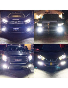 Bombillas LED H7 AUXLIGHT 2400 Lúmenes 6000K Luz de Niebla 2
