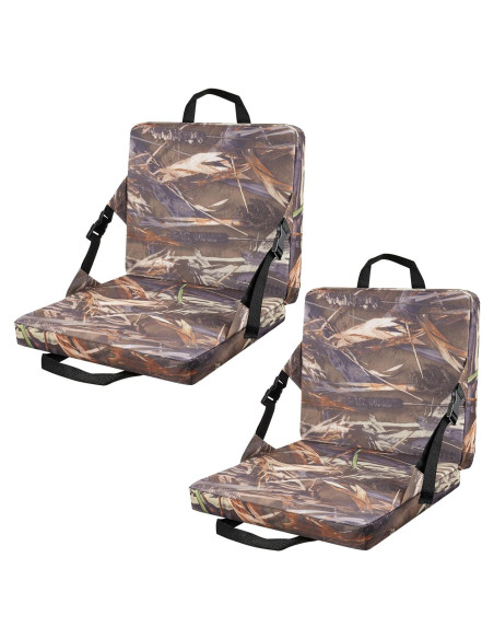 Cojín de Asiento Plegable Juexica 2 Pcs Camuflaje 38x33cm Cojín de Asiento Plegable Juexica 2 Pcs Camuflaje 38x33cm