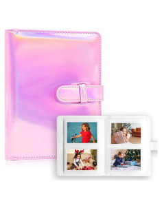 Álbum de Fotos Tugle para Fujifilm Instax Mini 64 Fotos Rosa