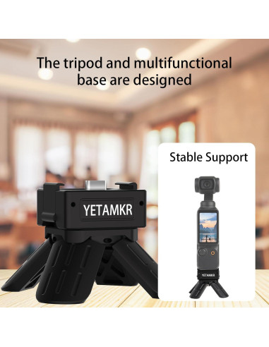Trípode de Aluminio YETAMKR para DJI Osmo Pocket 3 - Tipo-C