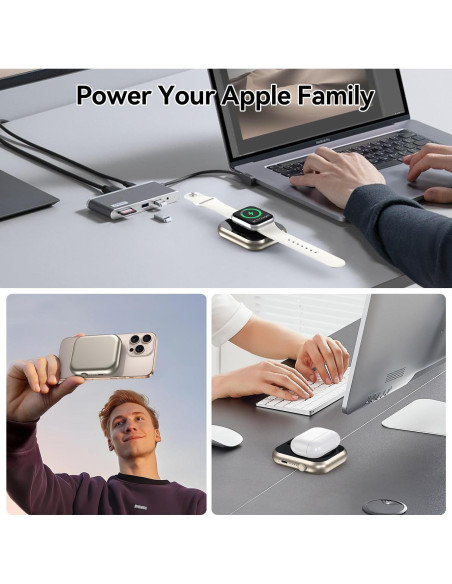 Banco de Poder Magnético 10000mAh MagSafe Dongguan M01 Banco de Poder Magnético 10000mAh MagSafe Dongguan M01