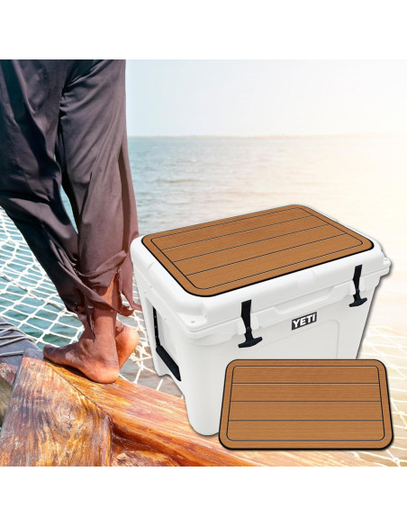 Pad Antideslizante SeaDek para Enfriador YETI 45 Tundra - Moca-Negro Pad Antideslizante SeaDek para Enfriador YETI 45 Tundra - Moca-Negro