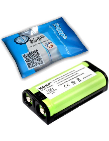 Batería Recargable HQRP 700mAh 2.4V para Sony Auriculares Batería Recargable HQRP 700mAh 2.4V para Sony Auriculares