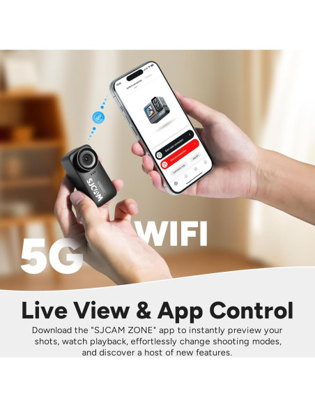 Cámara de Acción SJCAM C110 4K Impermeable Magnética Cámara de Acción SJCAM C110 4K Impermeable Magnética