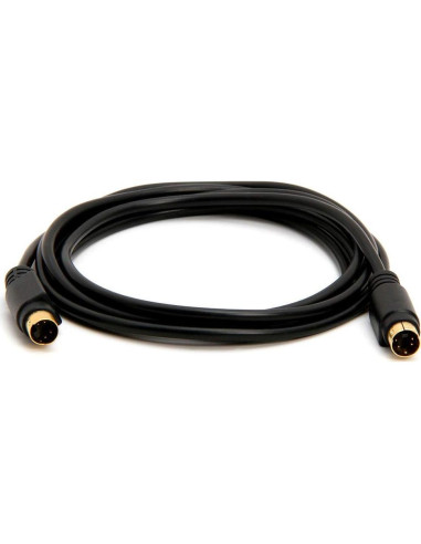 Cable S-Video 1ra Opción 1.8m Conectores Dorados