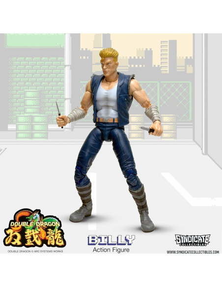 Figura de Acción Deluxe Billy Lee Toynk 17.78 cm con Accesorios Figura de Acción Deluxe Billy Lee Toynk 17.78 cm con Accesorios