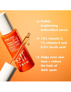 Suero Facial Iluminador e.l.f. SKIN 15% Vitamina C 14.79 ml 2