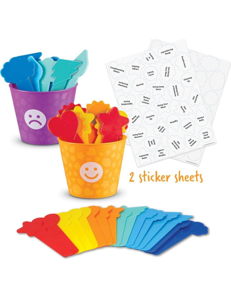 Cubos de Buen Comportamiento Learning Resources - 34 Piezas Cubos de Buen Comportamiento Learning Resources - 34 Piezas