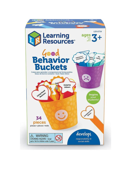 Cubos de Buen Comportamiento Learning Resources - 34 Piezas Cubos de Buen Comportamiento Learning Resources - 34 Piezas