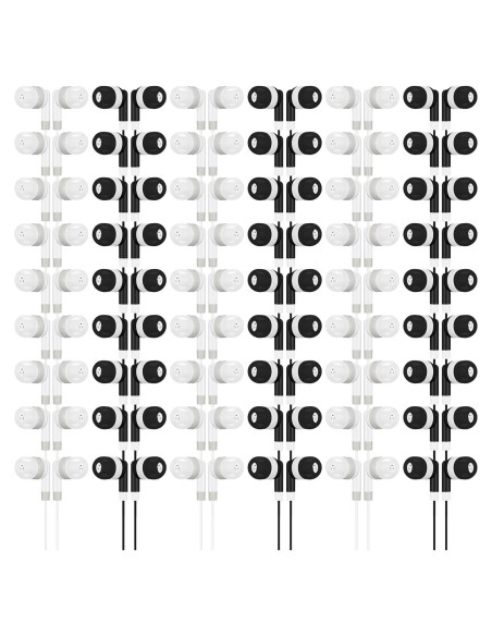 Auriculares In-Ear Kigeli 100 Pcs 3.5mm para Niños y Adultos Auriculares In-Ear Kigeli 100 Pcs 3.5mm para Niños y Adultos
