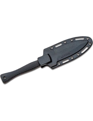 Cuchillo Fijo Cold Steel Hide Out 7.62 cm AUS8A Negro