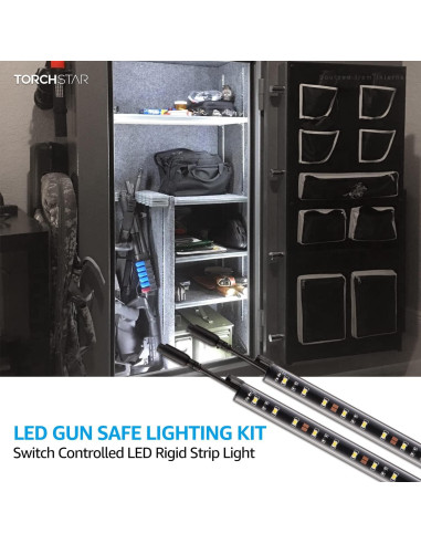 Kit de Iluminación LED Torchstar 6 Barras 30 cm 900 Lúmenes