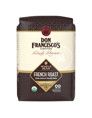 Café Orgánico Don Francisco Tostado Francés 510g 100% Arábica