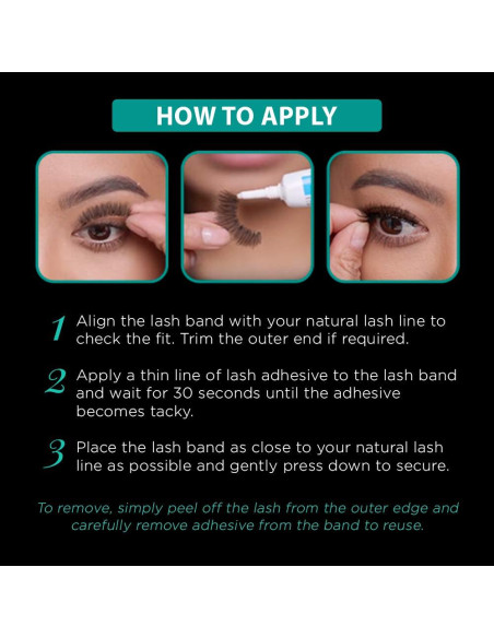 Pestañas Postizas Ardell Natural Lashes 101 - Negro, Reutilizables Pestañas Postizas Ardell Natural Lashes 101 - Negro, Reutilizables