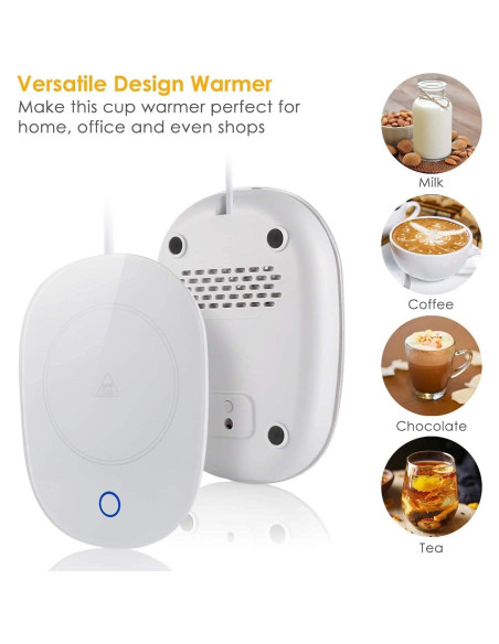 Calentador de Taza Eléctrico Viviette Blanco con Sensor Inteligente Calentador de Taza Eléctrico Viviette Blanco con Sensor Inteligente