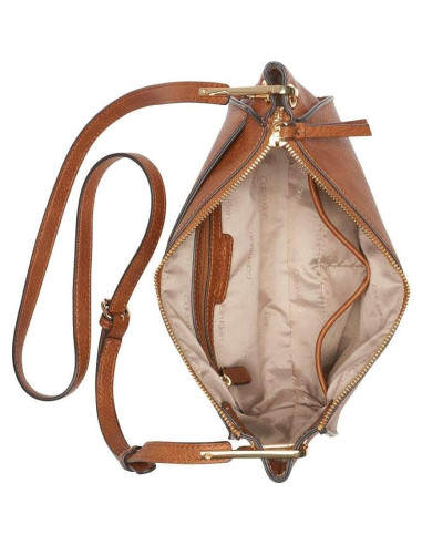 Bolso Cruzado Calvin Klein Reyna Caramelo 21.6x26.7cm