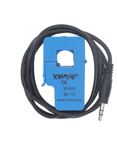 Sensor de Corriente SCT013-005 5A 1V No Invasivo HUABAN