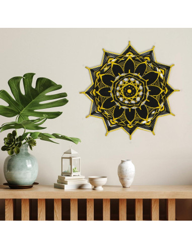 Kit de Crochet Mandala DEMIUKO para Principiantes - 20 Piezas