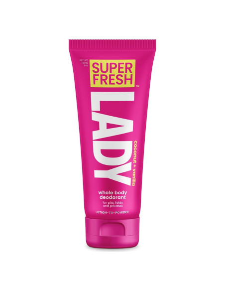 Desodorante en Polvo Corporal Super Fresh 113g Coco Vainilla Desodorante en Polvo Corporal Super Fresh 113g Coco Vainilla