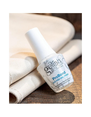 Gelish ProBond Primer Sin Ácido para Uñas 15mL - Adhesión Duradera