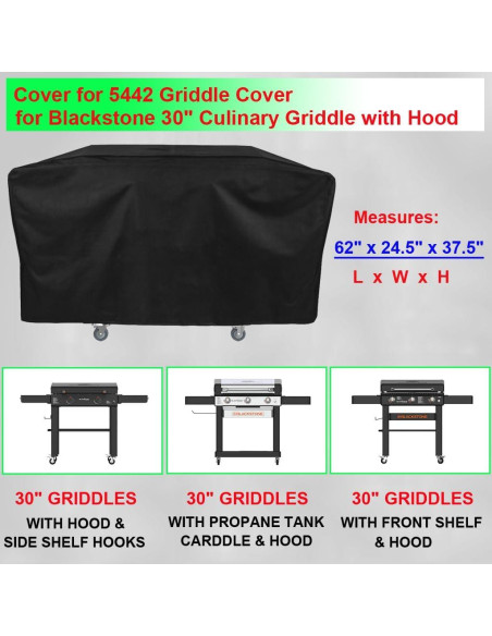 Cubierta Impermeable DONSIQIZZ para Plancha Blackstone 30" Cubierta Impermeable DONSIQIZZ para Plancha Blackstone 30"