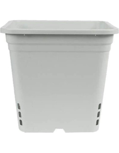 Maceta Cuadrada Alta SUNPACK Blanca 30.48 cm Paquete de 24